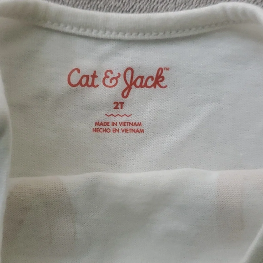 NWT Cat and Jack Festive Deer Antler Joy Dress - Picture 4 of 10